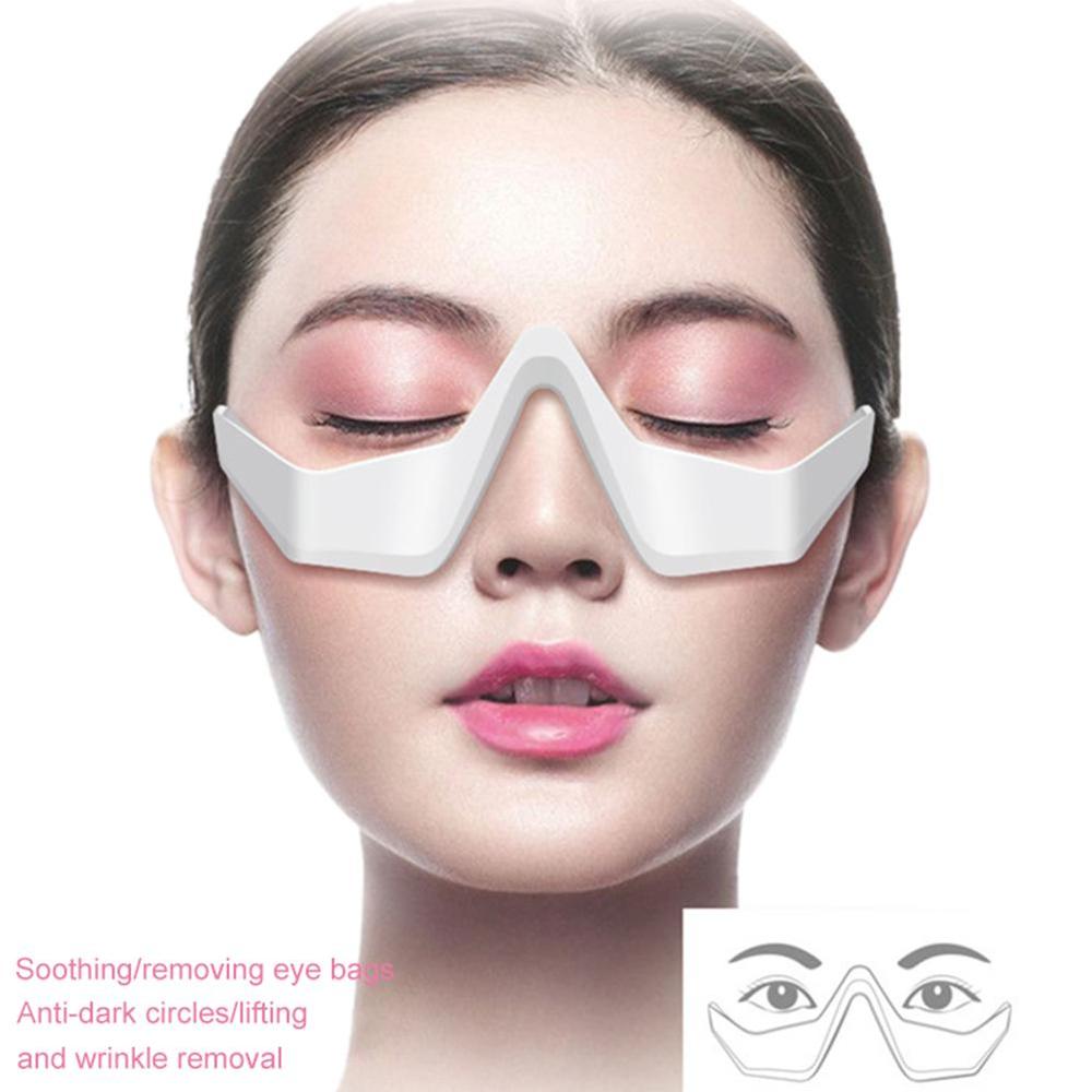 3D Eye Beauty Instrument | Micro-Current Eye Massager to Reduce Wrinkles, Dark Circles & Eye Bags
